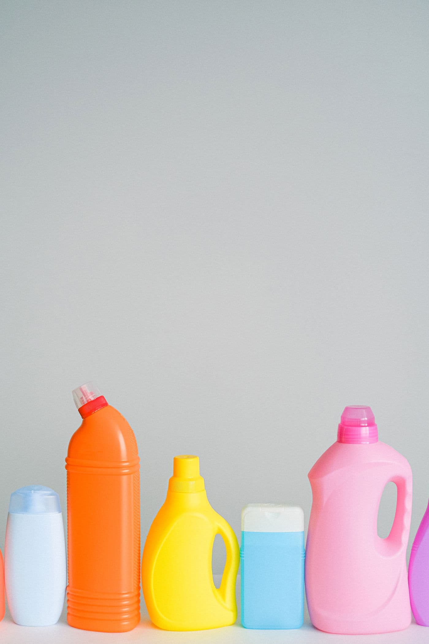 Household cleaning detergents and supplies